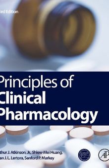 Principles of Clinical Pharmacology, Third Edition
