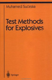 Test Methods for Explosives