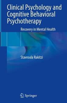 Clinical Psychology and Cognitive Behavioral Psychotherapy: Recovery in Mental Health