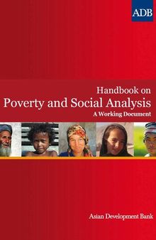 Handbook on Poverty and Social Analysis: A Working Document