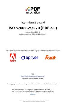 ISO 32000-2:2020 (PDF 2.0)