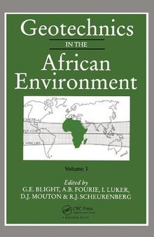 Geotechnics in the African Environment: Volume 1