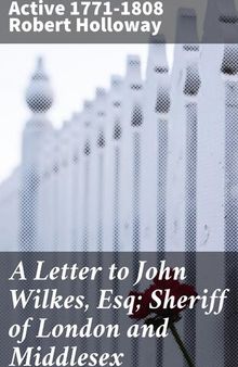 A Letter to Sir Richard Ford and the Other Police Magistrates