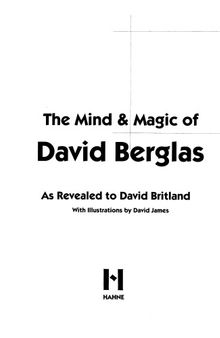 The Mind and Magic of David Berglas
