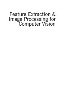 Feature Extraction  Image Processing for Computer Vision