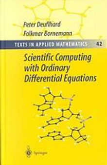 Scientific computing with ordinary differential equations