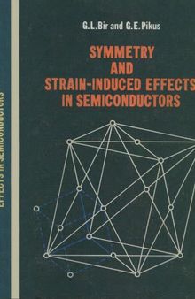 Symmetry and strain-induced effects in semiconductors