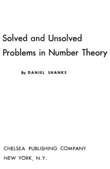 Solved and unsolved problems in number theory
