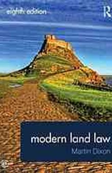 Modern land law