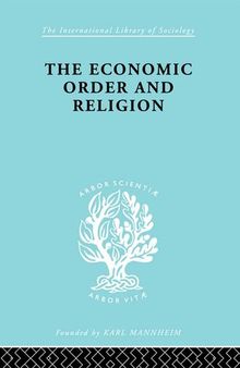 The Economic Order and Religion