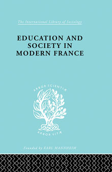 Education Society in Modern France
