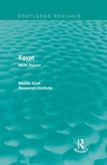 Egypt: MERI Report