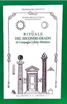 Rituale del secondo grado di Compagno Libero Muratore