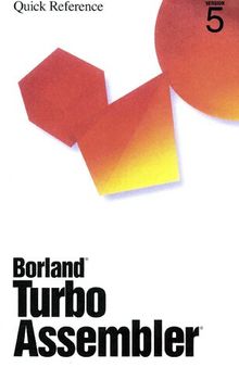 Borland Turbo Assembler 5.0 Quick Reference Guide