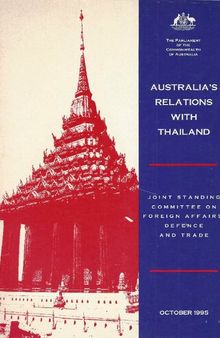 Australia's Relations with Thailand