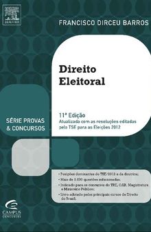 Direito Eleitoral - Série Provas e Concursos