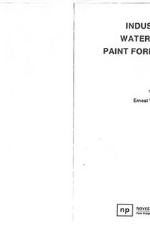 Industrial Water-based Paint Formulations