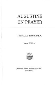 Augustine on Prayer