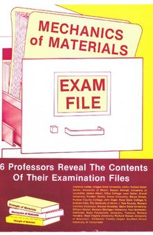 Mechanics of Materials Exam File