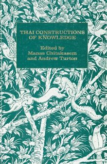 Thai Constructions of Knowledge