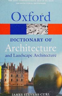 Dictionary of Architecture and Landscape Architecture