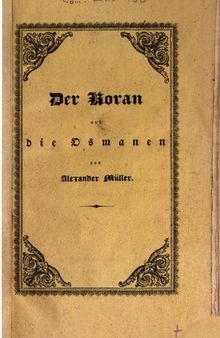 Der Koran und die Osmanen im Jahr 1826