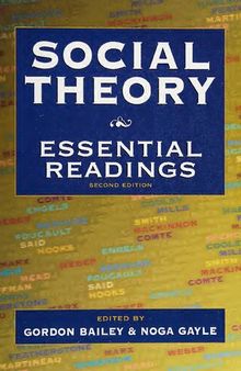 Social Theory: Essential Readings