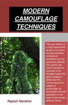 Modern Camouflage Techniques