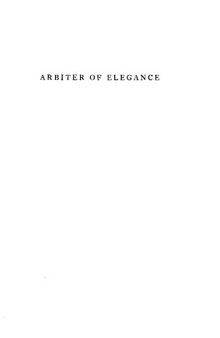 Arbiter of elegance: a study of the life and works of C. Petronius