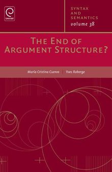 The end of argument structure?