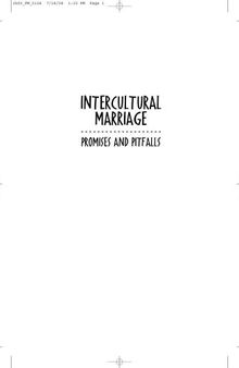 Intercultural Marriage Promises and Pitfalls