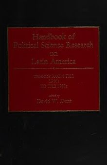 Handbook of Political Science Research on Latin America