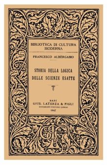 Storia della logica delle scienze esatte