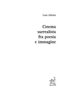 Cinema surrealista fra poesia e immagine