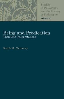 Being and Predication - Thomistic Interpretations