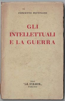 Gli intellettuali e la guerra