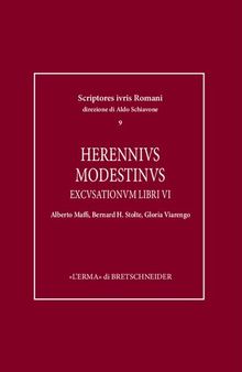 Herennius Modestinus: Excusationum Libri VI