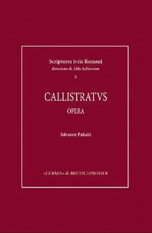 Callistratus. Opera
