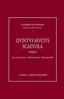 Quintus Mucius Scaevola: Opera