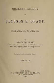Military History of Ulysses S. Grant, from April 1861 to April 1865