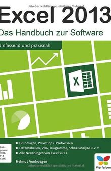 Excel 2013: Das Handbuch zur Software