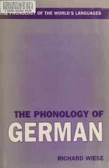 The Phonology of German