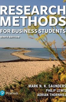 Research Methods for Business Students