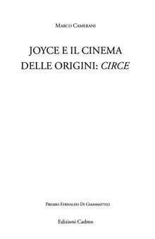 Joyce e il cinema delle origini: Circe