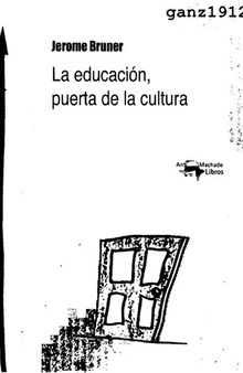 La Educacion Puerta De La Cultura