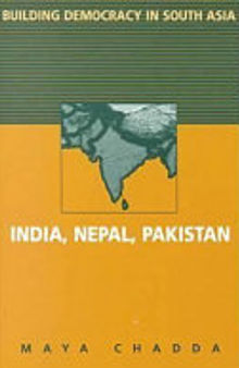 Building Democracy in South Asia: India, Nepal, Pakistan