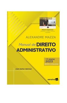 Manual de Direito Administrativo, com mapas mentais