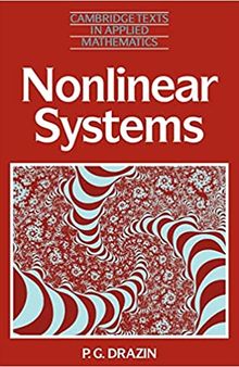 Nonlinear Systems (Cambridge Texts in Applied Mathematics, Series Number 10)