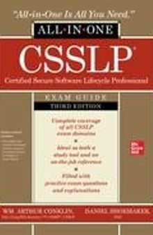 CSSLP Certified Secure Software Lifecycle Professional All-in-One Exam Guide, Third Edition
