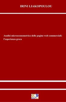 Analisi microeconometrica delle pagine web commerciali. L'esperienza greca